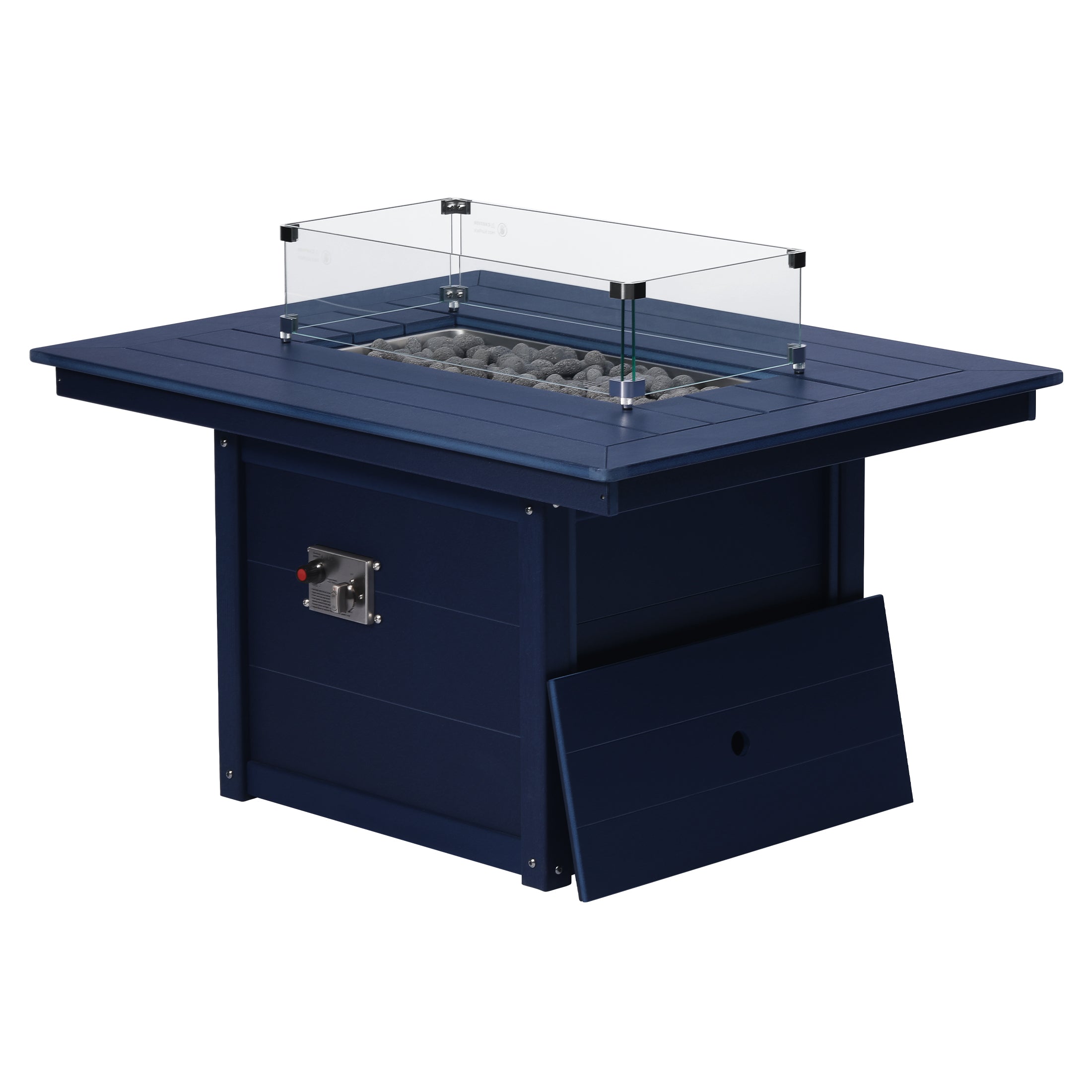 Sedona Rectangular 34" X 46" Fire Pit Table