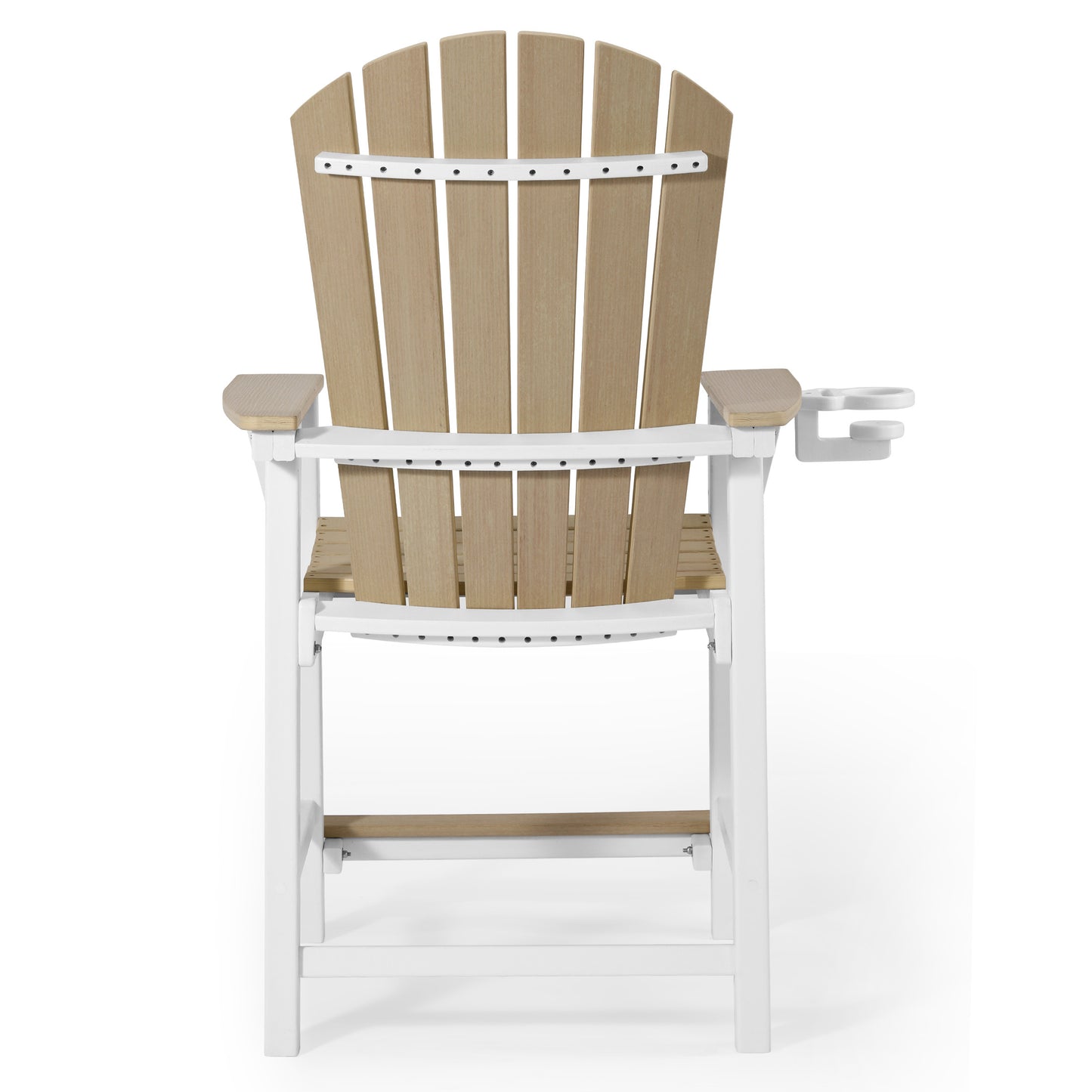 Heritage Ridge Adirondack Counter Height Chair With Cup Holder