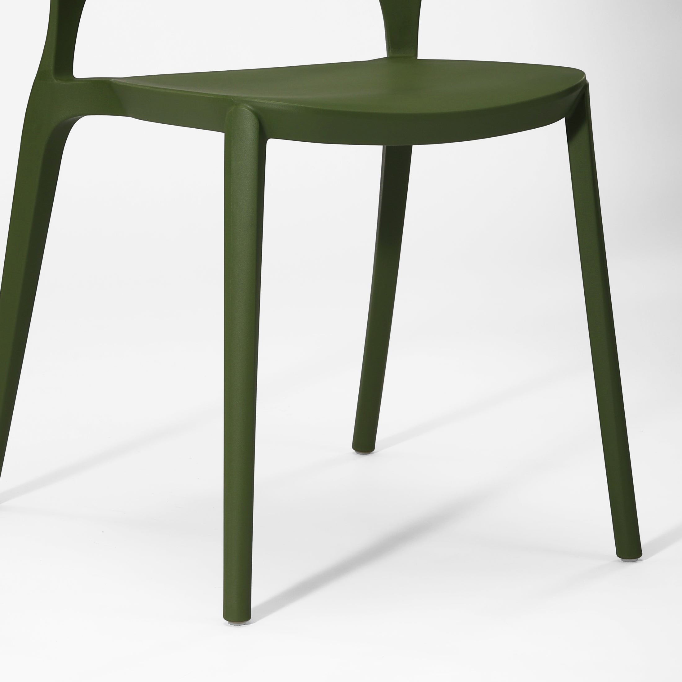 Patio Stacking Dining Side Chair (Set of 2)