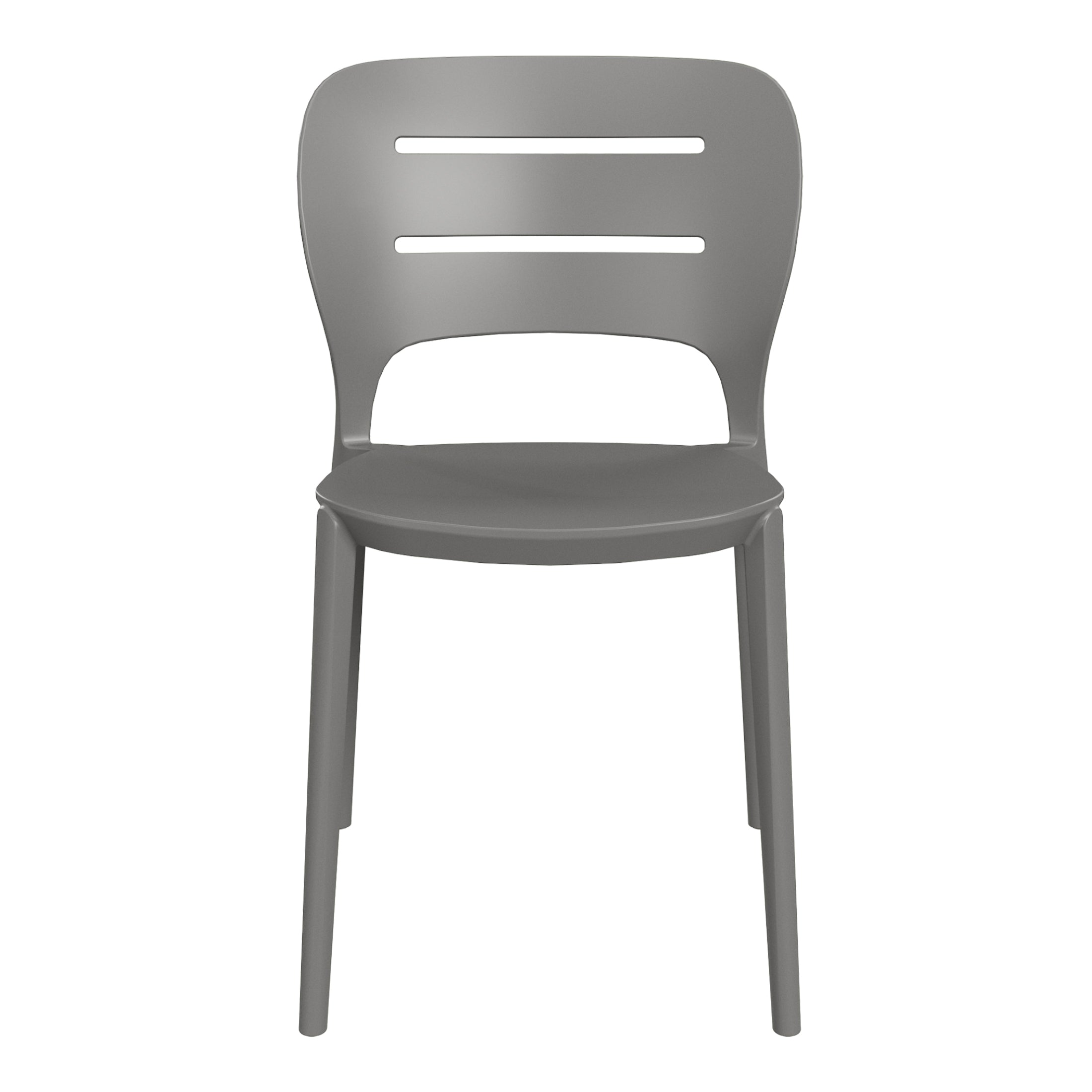 Patio Stacking Dining Side Chair (Set of 4)