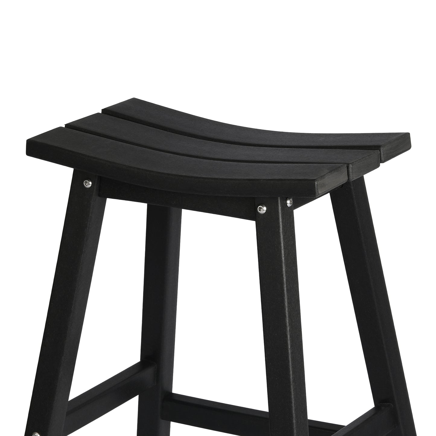 Stockholm All-Weather Outdoor Saddle Bar Stool (29" Height)