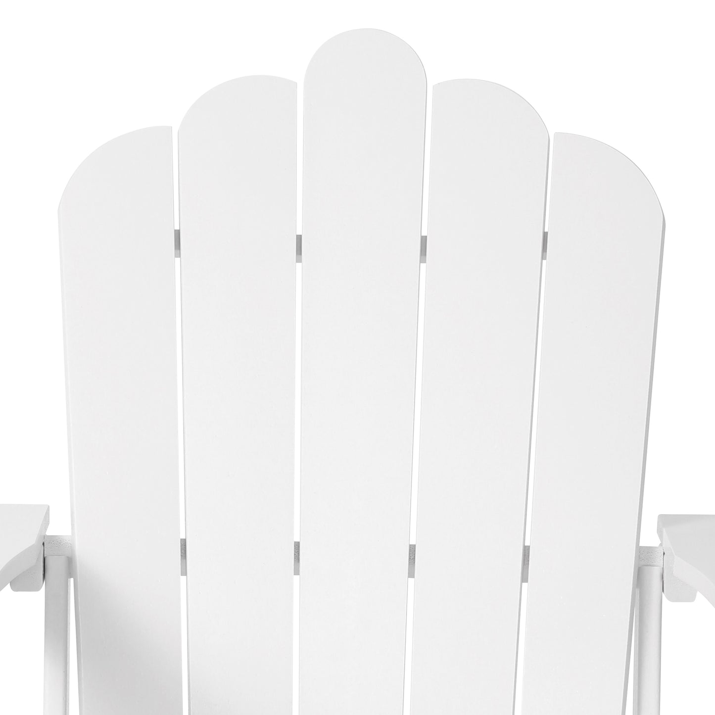 Tahoe All-Weather Outdoor Poly Adirondack Chair with Retractable Cup Holder