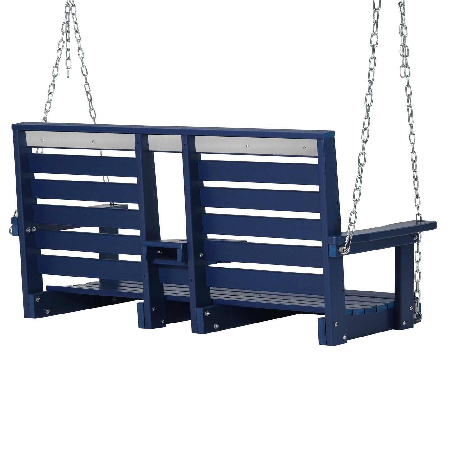 Charleston 54" Porch Swing with Folding Cup Holder