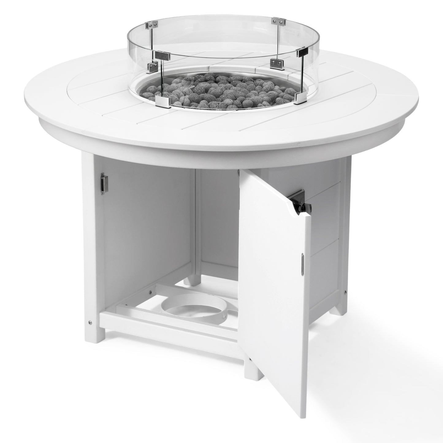 Sedona Round 47" Dining Fire Pit Table