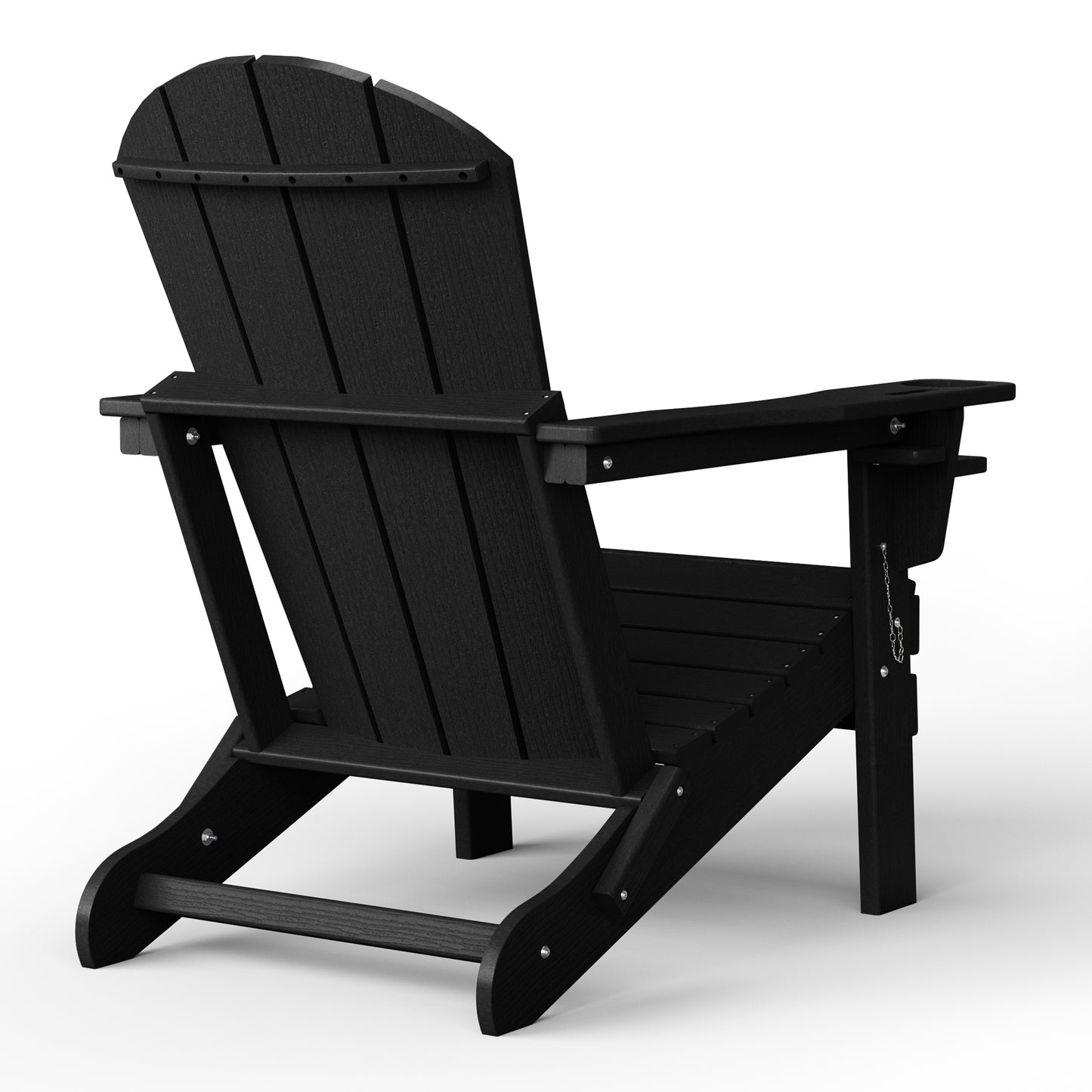 Chatham All-Weather Outdoor Folding Adirondack Chair with Cup Holder