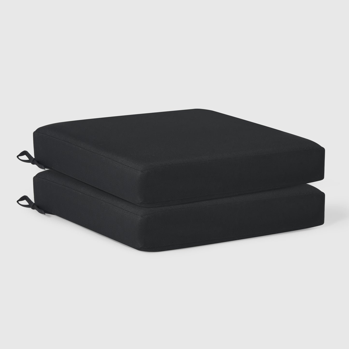 Outdoor Patio Furniture Seat Chair Square Cushions Set of 2, 20" x 19"