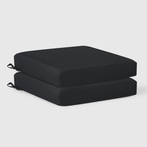 Outdoor Patio Furniture Seat Chair Square Cushions Set of 2, 20" x 19"