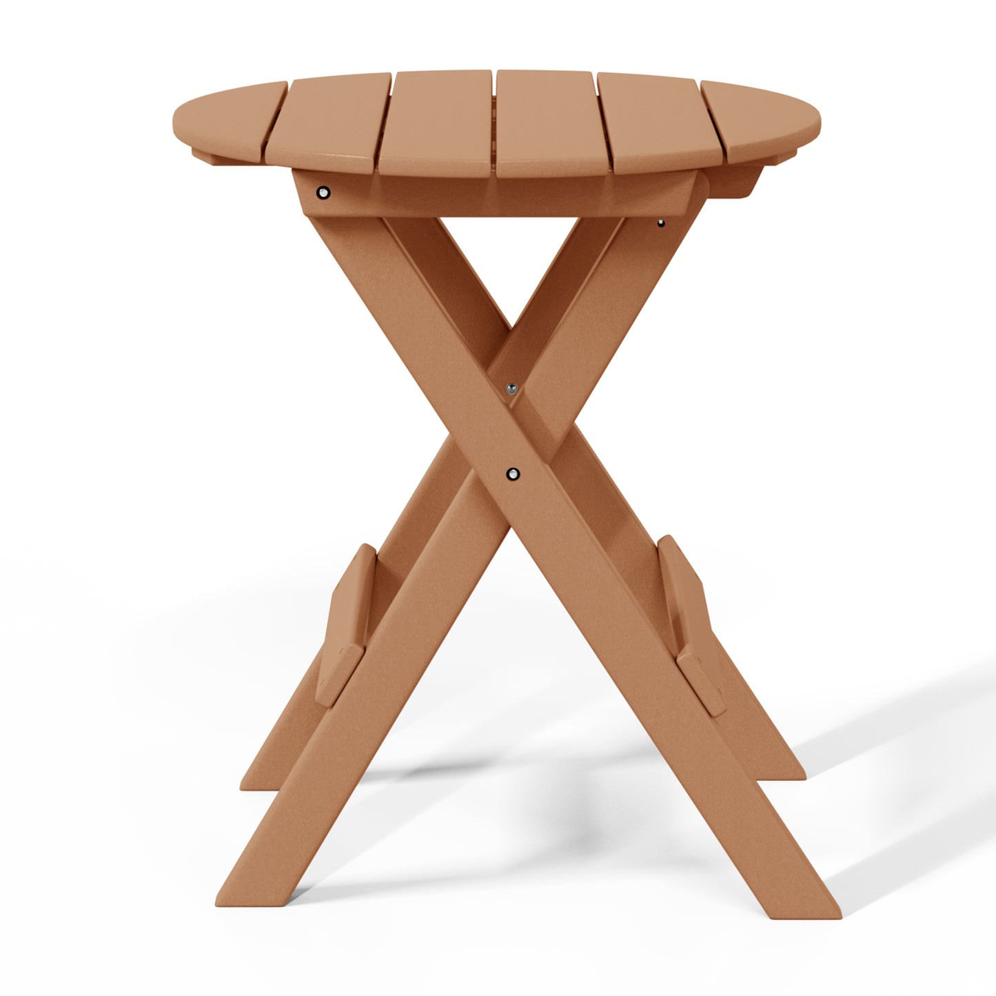 Tuscany All-Weather Outdoor Patio Round Folding Dining Table (24" Top)