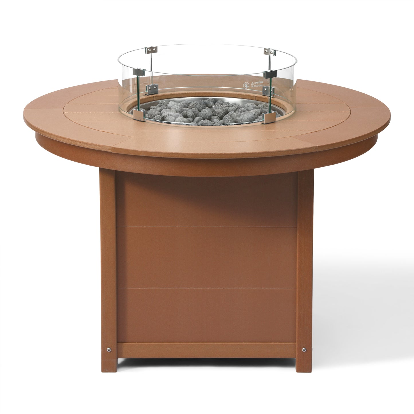 Sedona Round 47" Dining Fire Pit Table