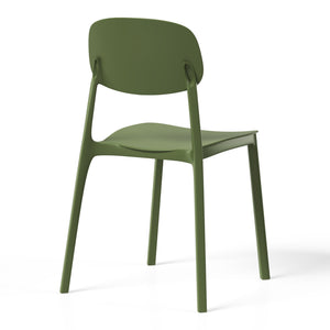 Polyform Stacking Dining Side Chair (Set of 2)