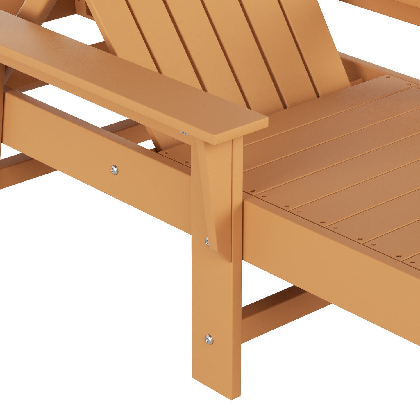 Westport Classic All-Weather Outdoor Adirondack Reclining Sun Lounger With Arms Rests