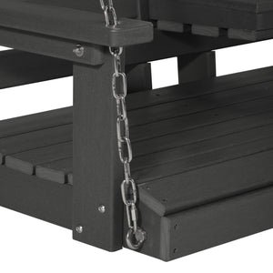 Charleston 54" Porch Swing with Folding Cup Holder