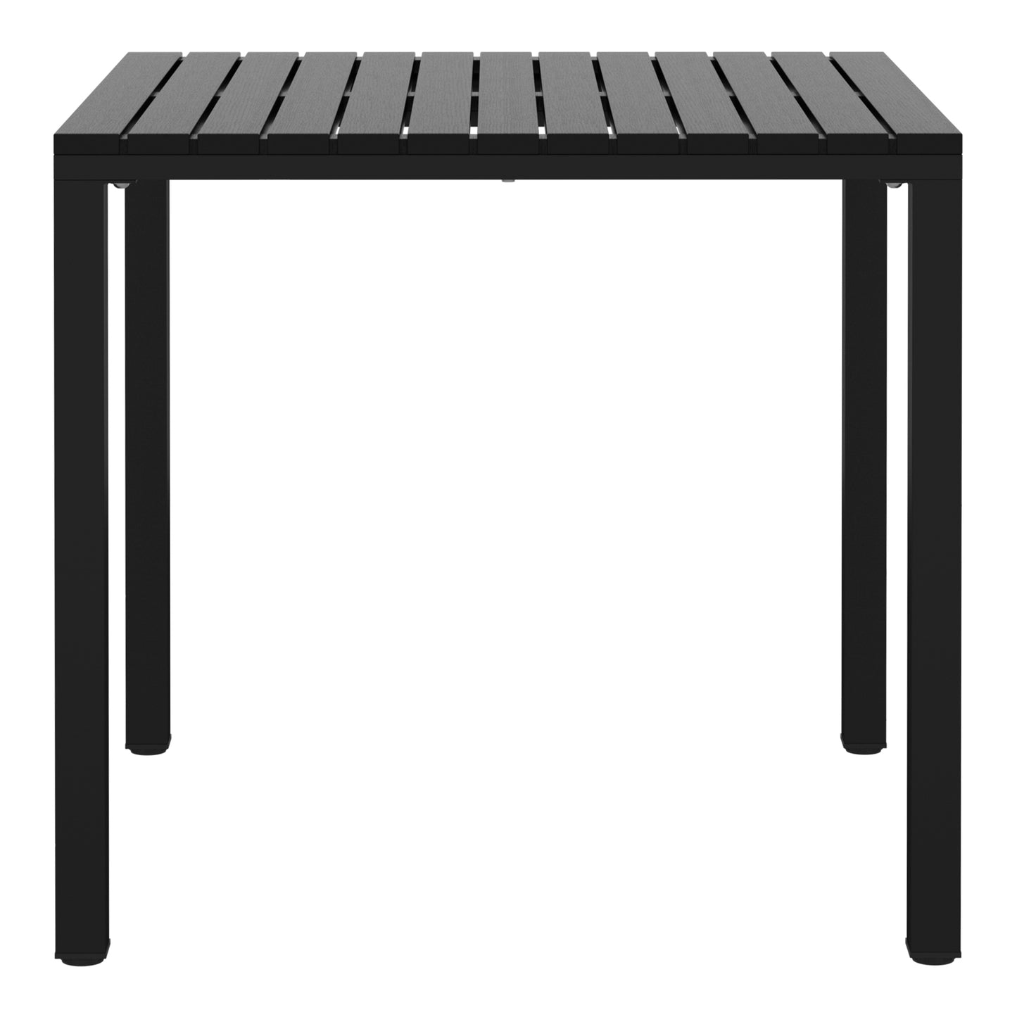 Polyform 31.5" Square Dining Table with Metal Frame