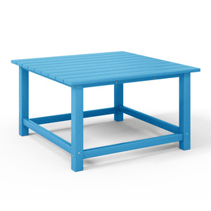 Tuscany All-Weather Outdoor Square Coffee Table (31" Top)