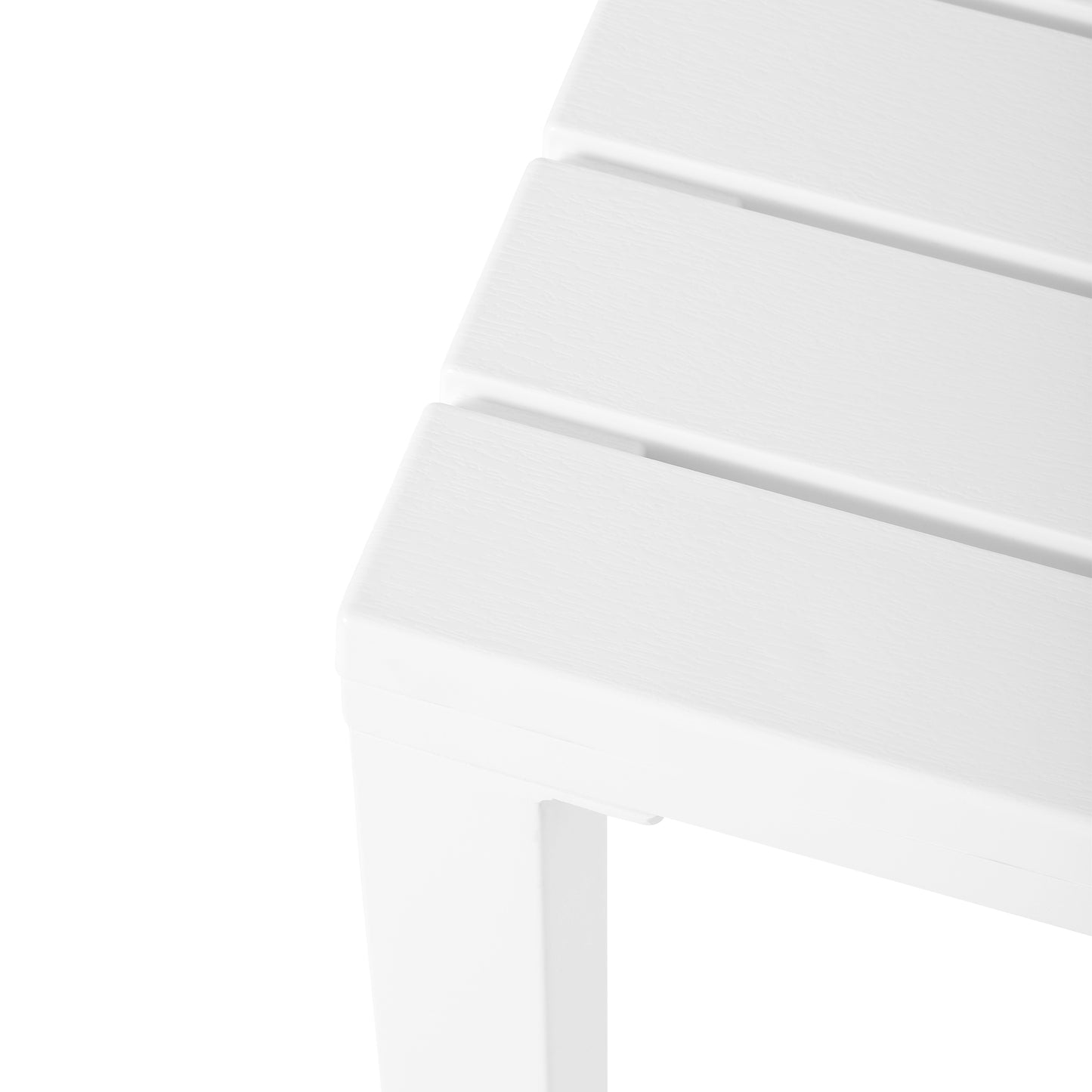 Polyform 31.5" Square Dining Table with Metal Frame