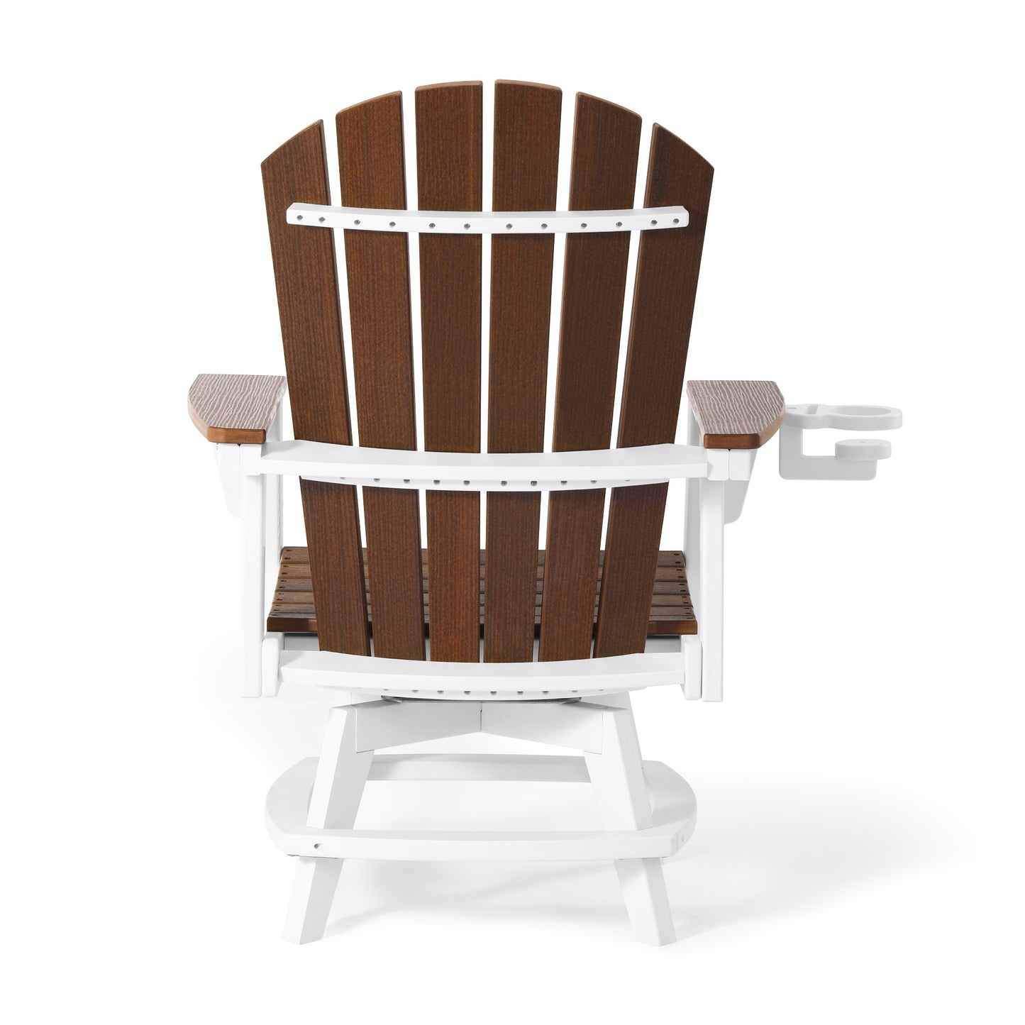 Heritage Ridge Adirondack Swivel Dining Chair With Cup Holder
