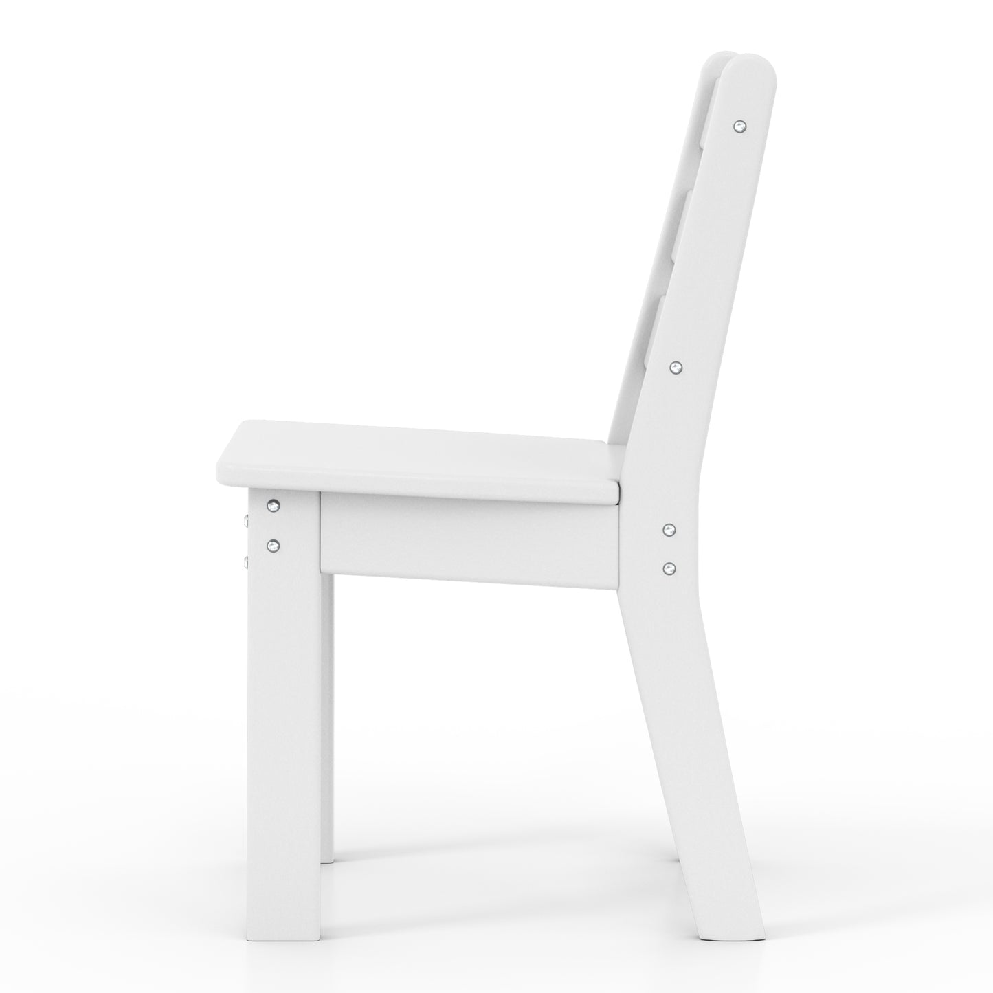 Tiny Terraces Kids' All-Weather Outdoor Dining Chair (Set of 2)