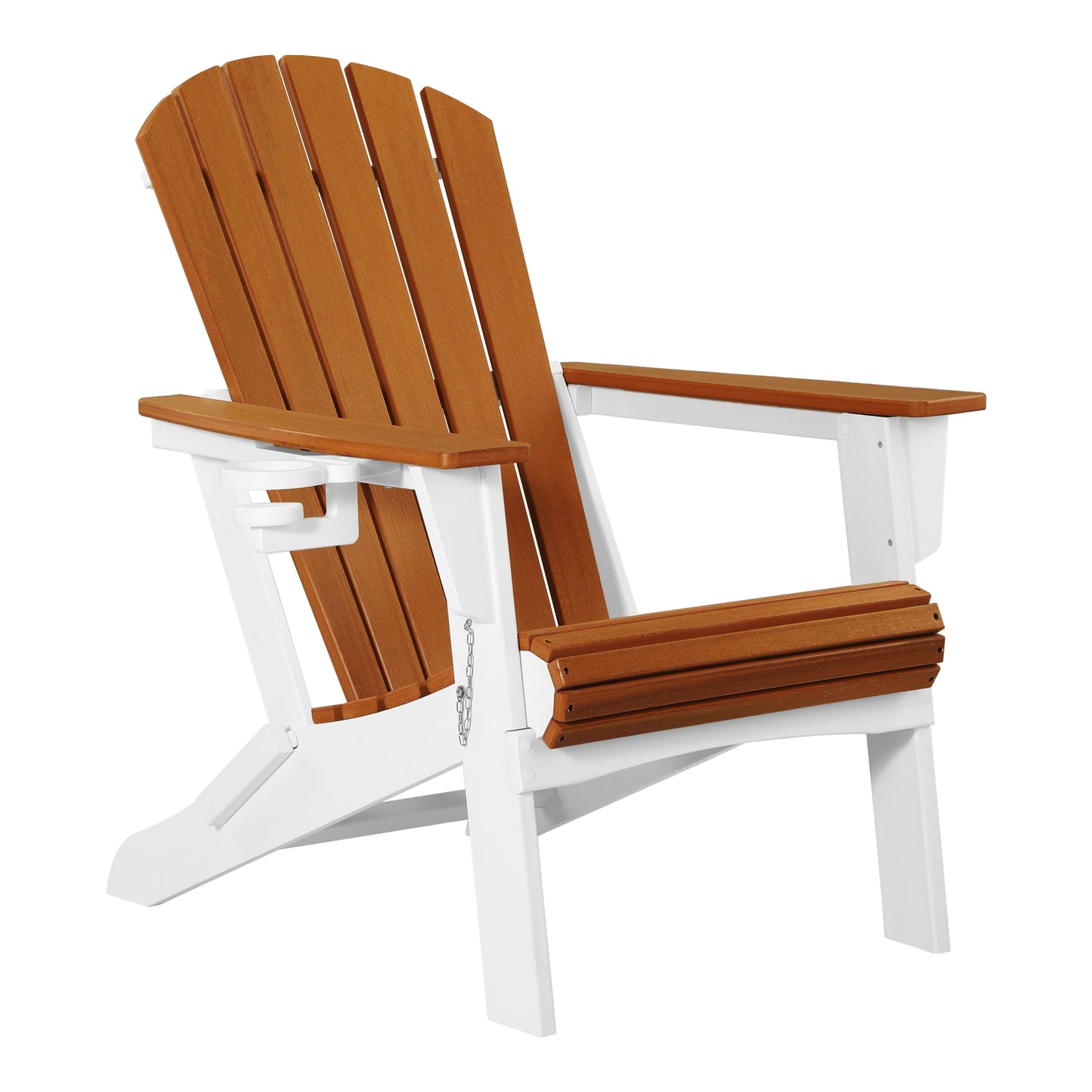 Heritage Ridge Folding Adirondack Chair With Cup Holder