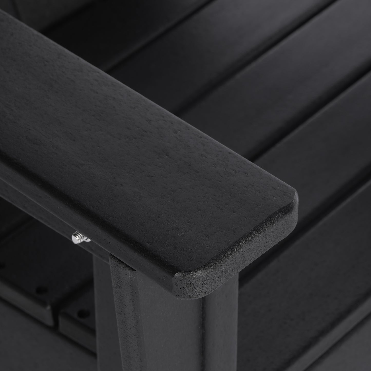 Tiny Terraces Kids' All-Weather Outdoor Poly Adirondack Chair