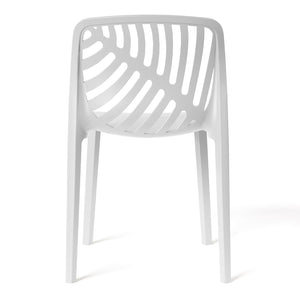 Patio Stacking Dining Side Chair (Set of 2)