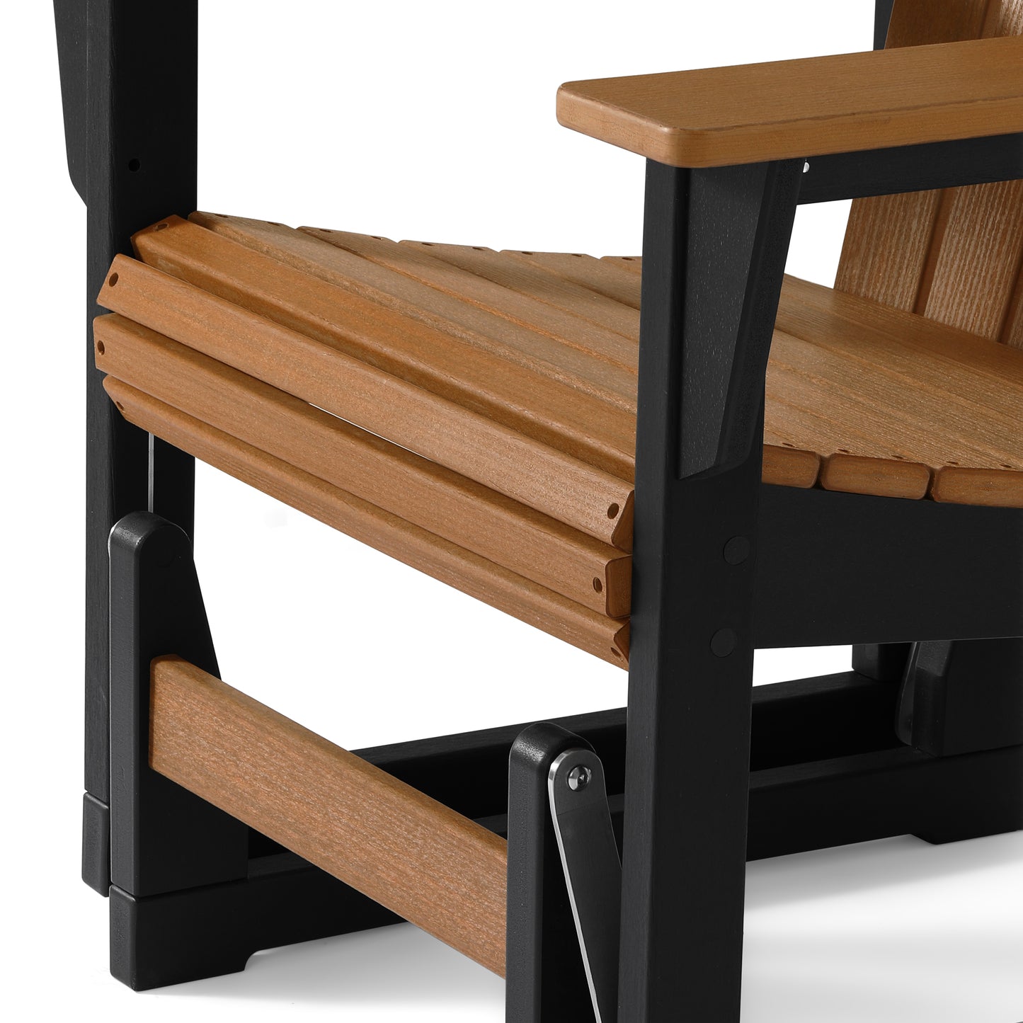 Heritage Ridge Adirondack Glider With Cup Holder