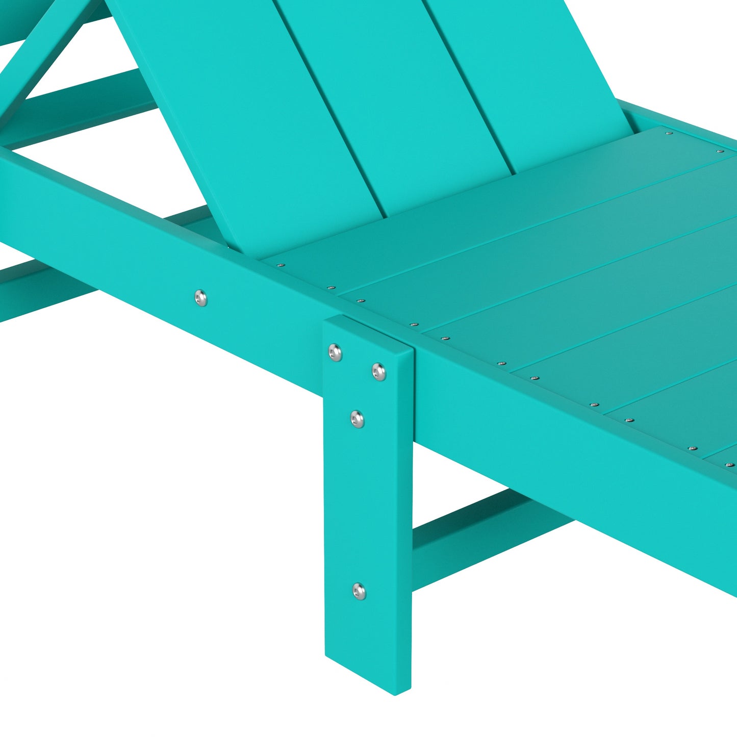 Malibu Modern All-Weather Outdoor Reclining Sun Lounger With Wheels