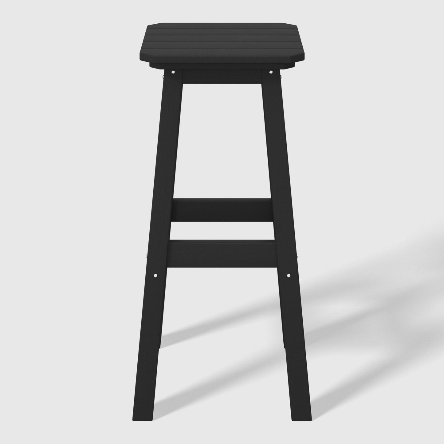 Stockholm All-Weather Outdoor Square Bar Stool (29" Height)