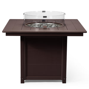 Sedona Square 42" Dining Fire Pit Table