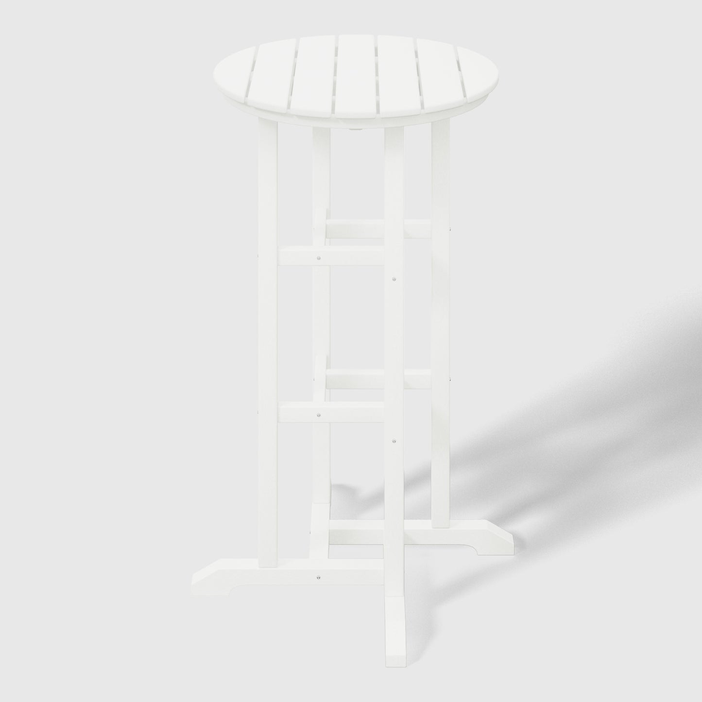 Stockholm All-Weather Outdoor Round Bar Bistro Table (42" Height)