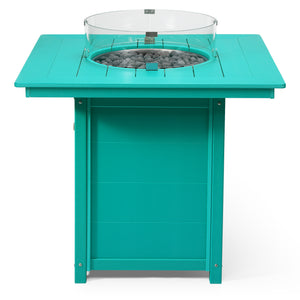 Sedona Square 42" Counter Fire Pit Table