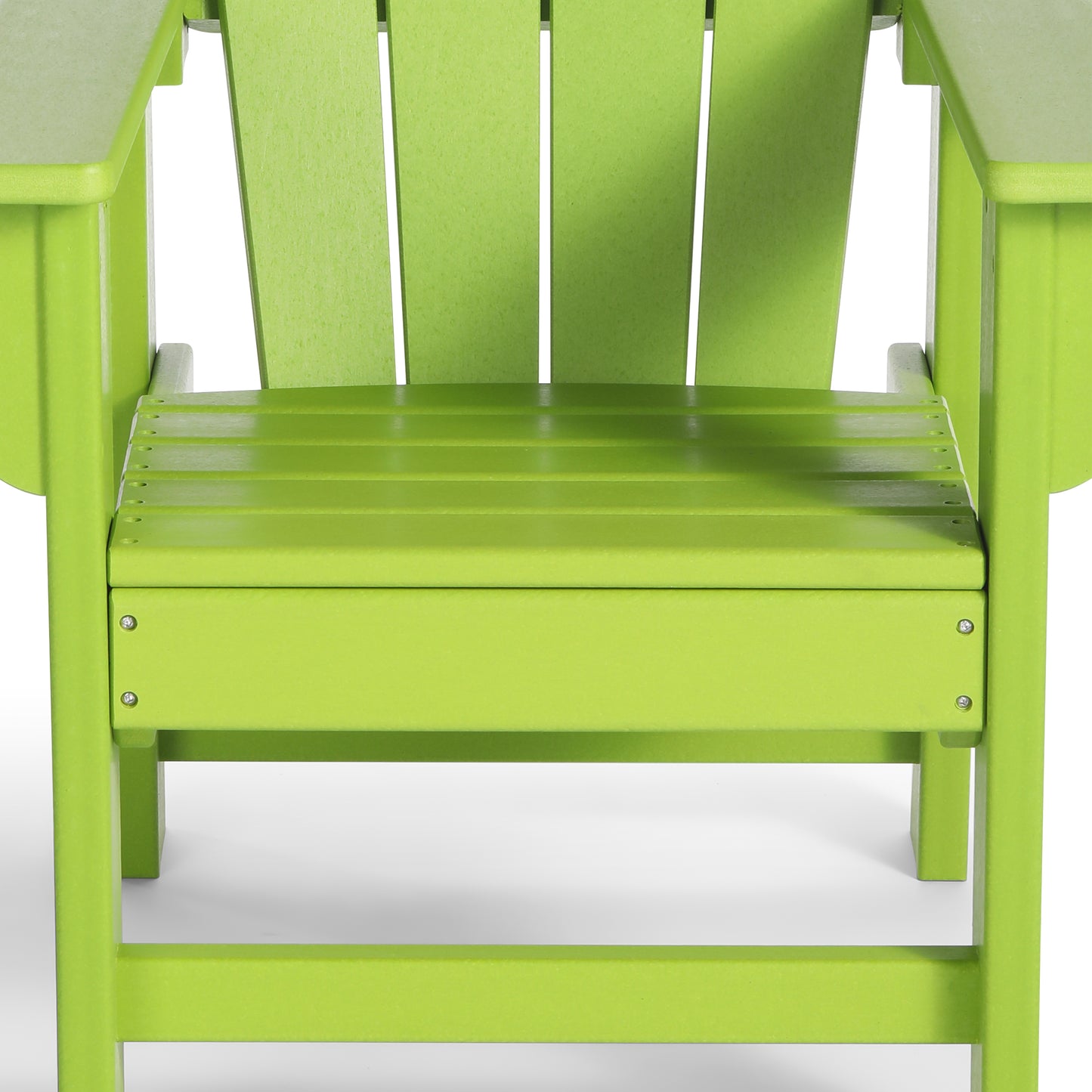 Tiny Terraces Kids' All-Weather Outdoor Poly Adirondack Chair