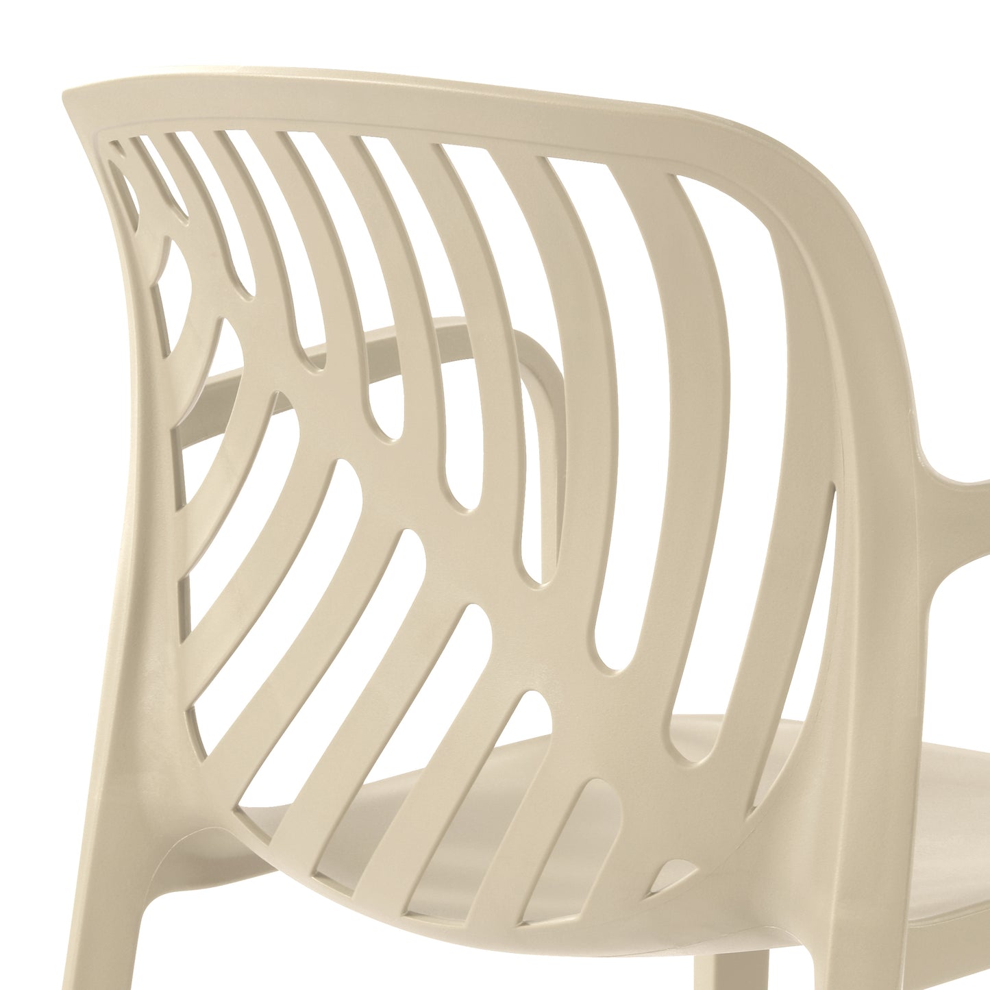 Polyform Stacking Dining Arm Chair (Set of 2)