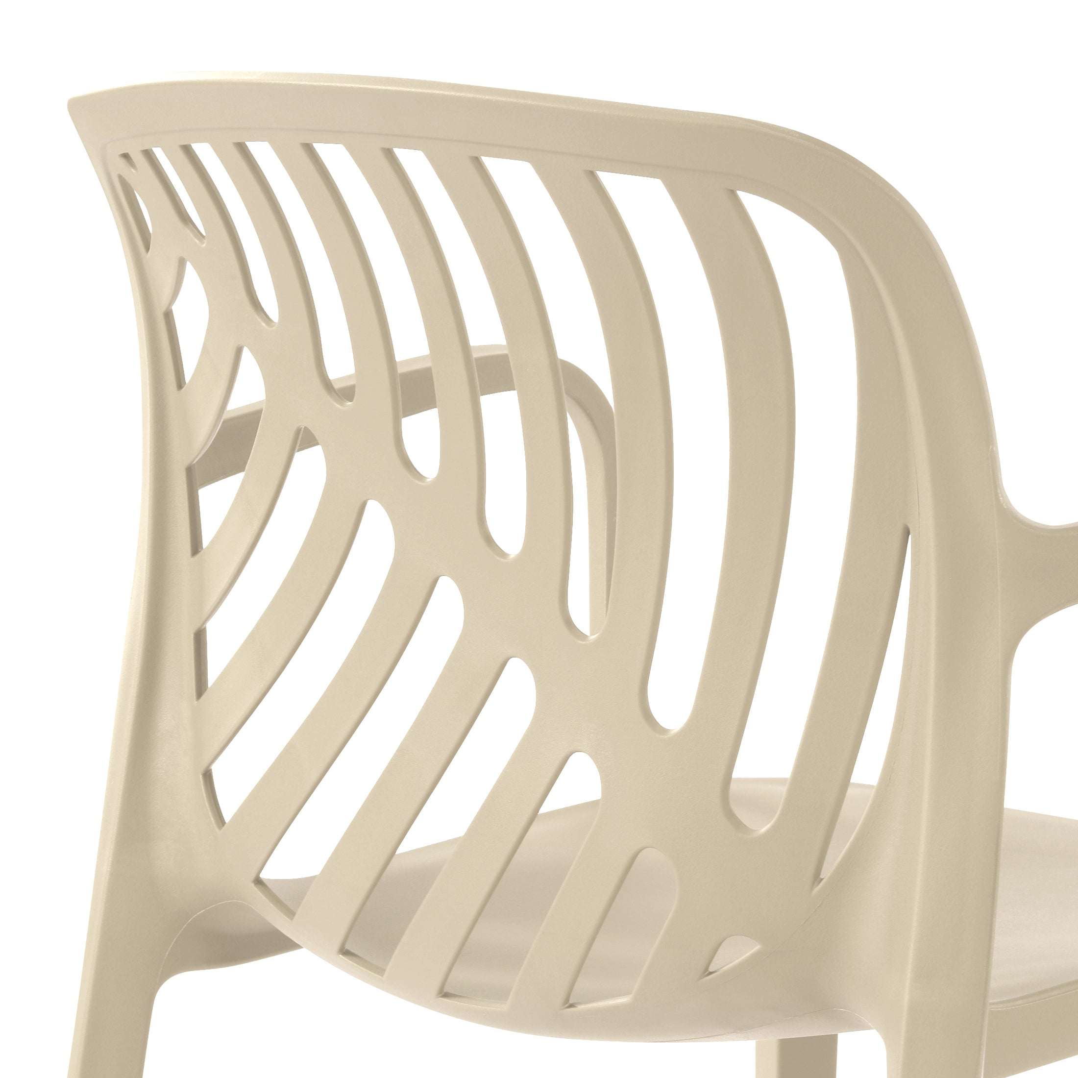 Polyform Stacking Dining Arm Chair (Set of 2)