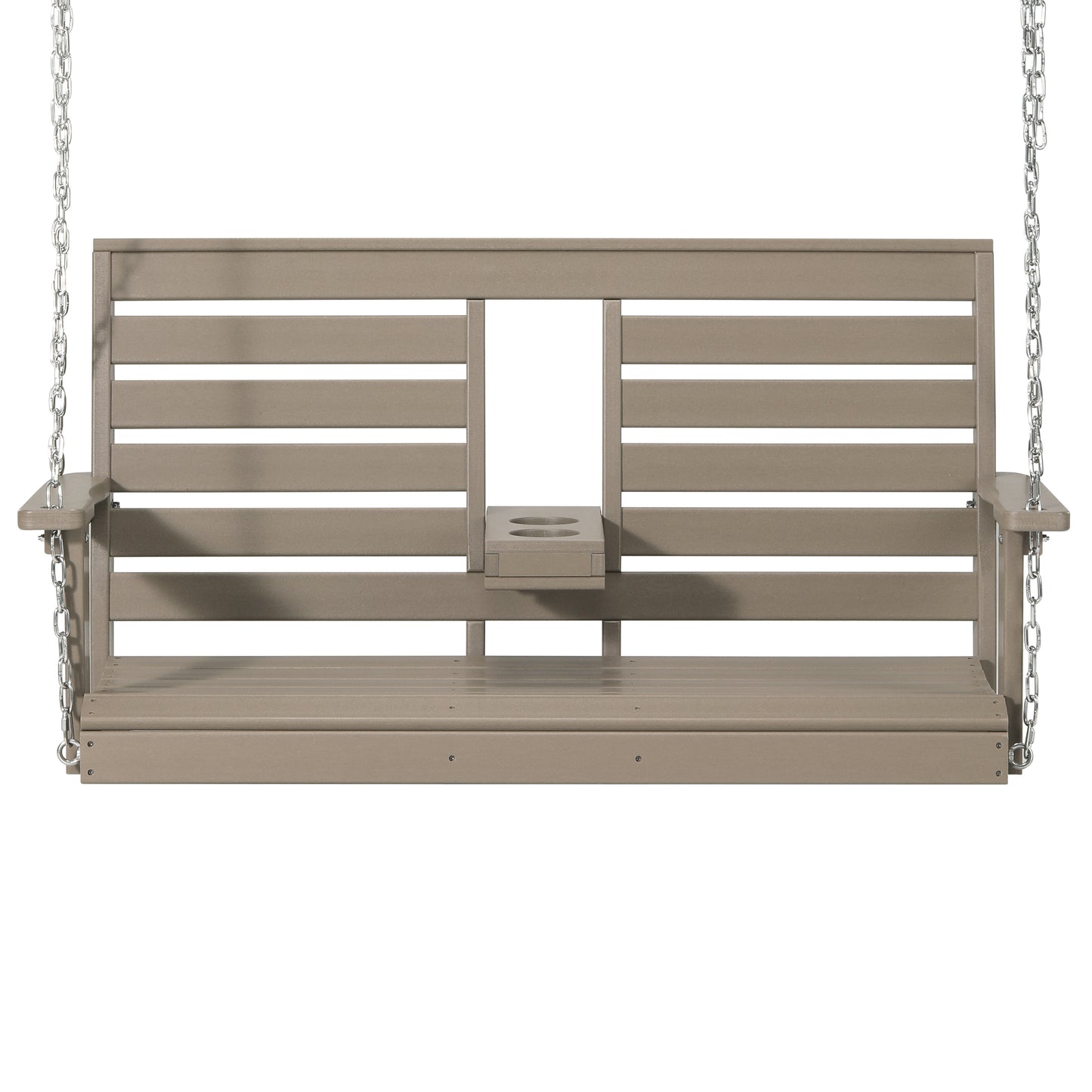 Charleston 54" Porch Swing with Folding Cup Holder