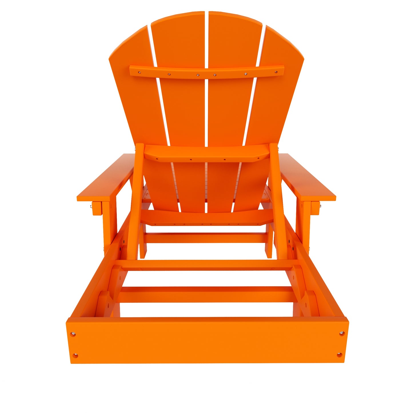 Chatham All-Weather Outdoor Adirondack Reclining Sun Lounger With Arms Rests & Wheels