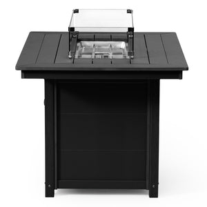 Sedona Rectangular 34" X 46" Dining Fire Pit Table