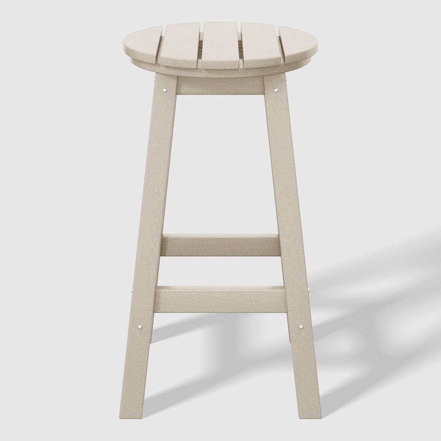 Stockholm All-Weather Outdoor Round Counter Stool (24" Height)