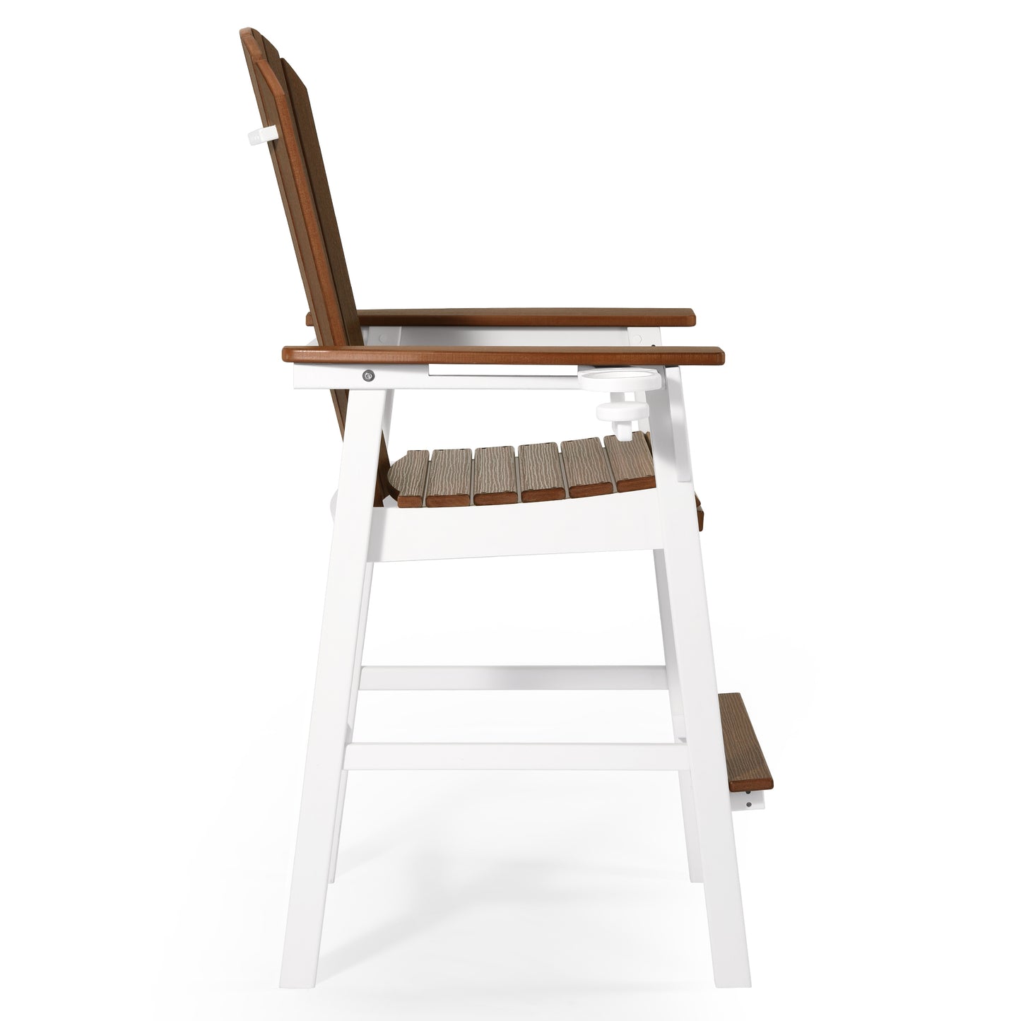 Heritage Ridge Adirondack Bar Chair With Cup Holder