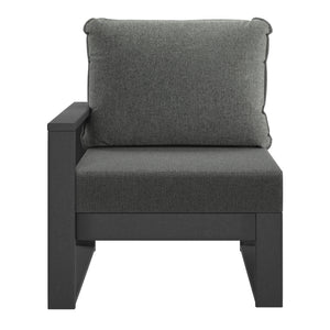 Signature All-Weather Outdoor Modular Patio Deep Seating Left Arm Chair (Left Arm Sectional Seat)