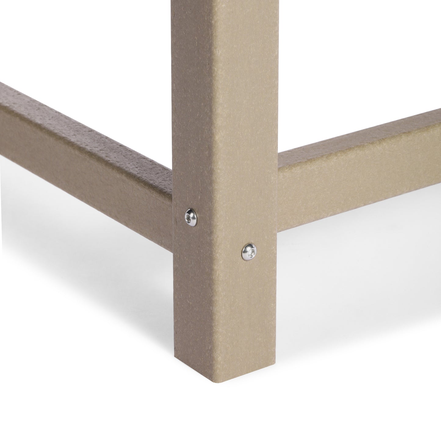 Tiny Terraces Kids' All-Weather Outdoor Square Dining Table (31" Top)