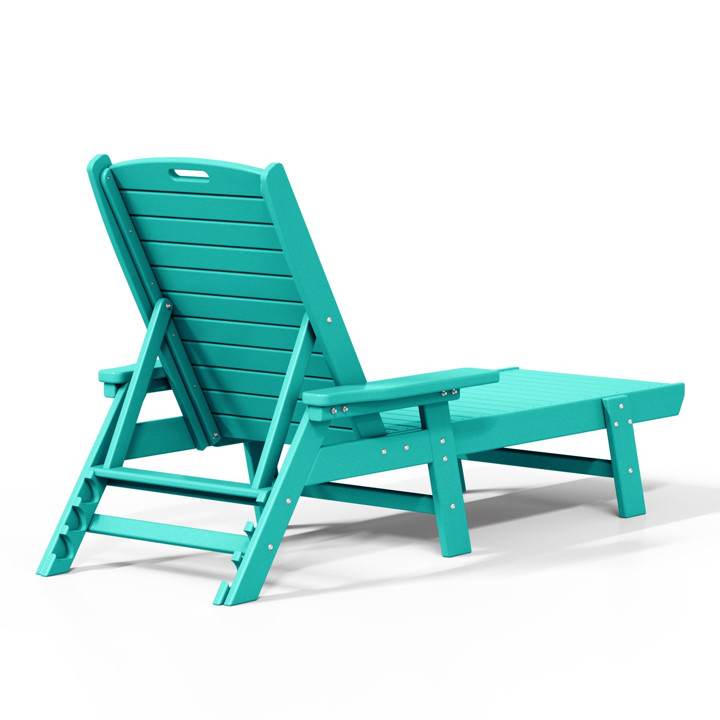 Santa Monica All-Weather Outdoor Reclining Sun Lounger with Arm Rests
