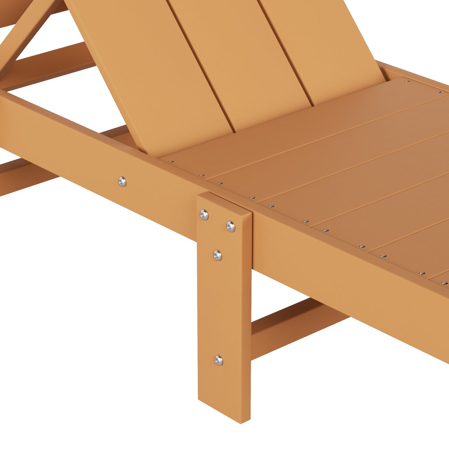 Malibu Modern All-Weather Outdoor Reclining Sun Lounger With Wheels