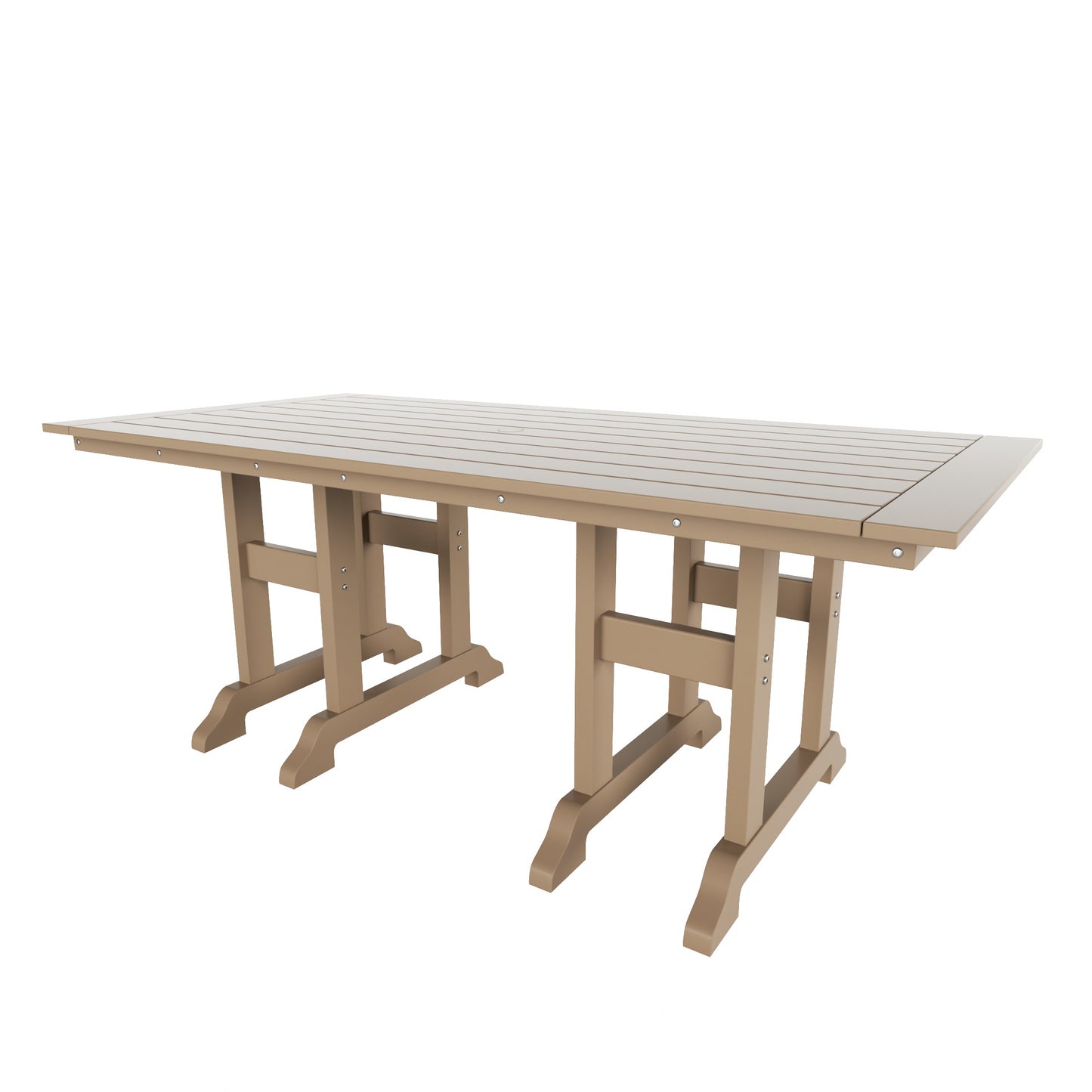 Tuscany All-Weather Outdoor Rectangular Dining Table (71" x 37" Top)