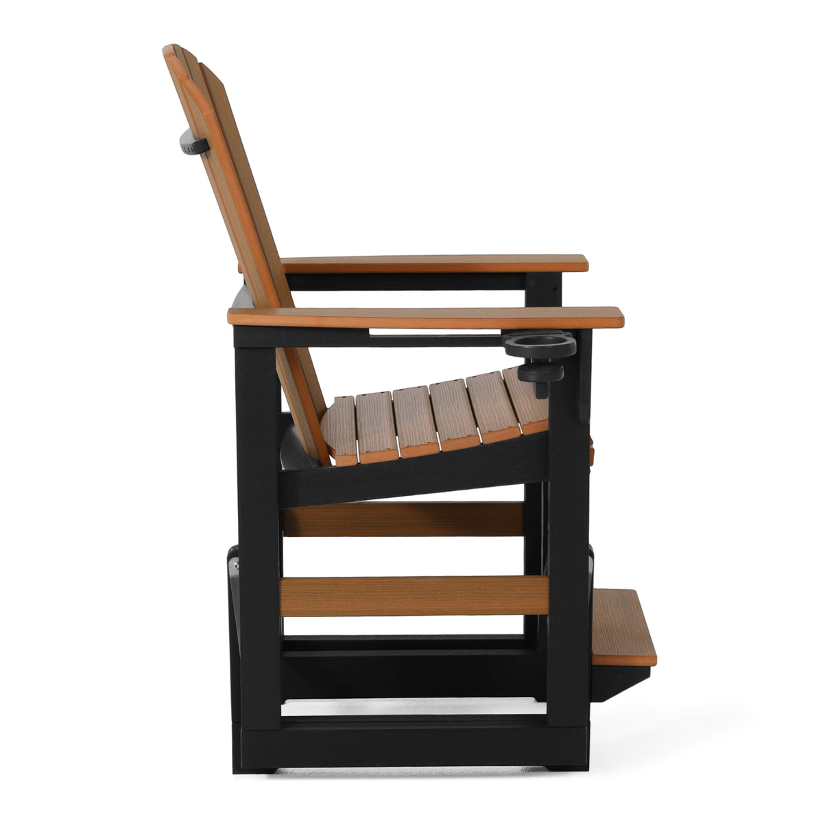 Adirondack Counter Glider With Cup Holder