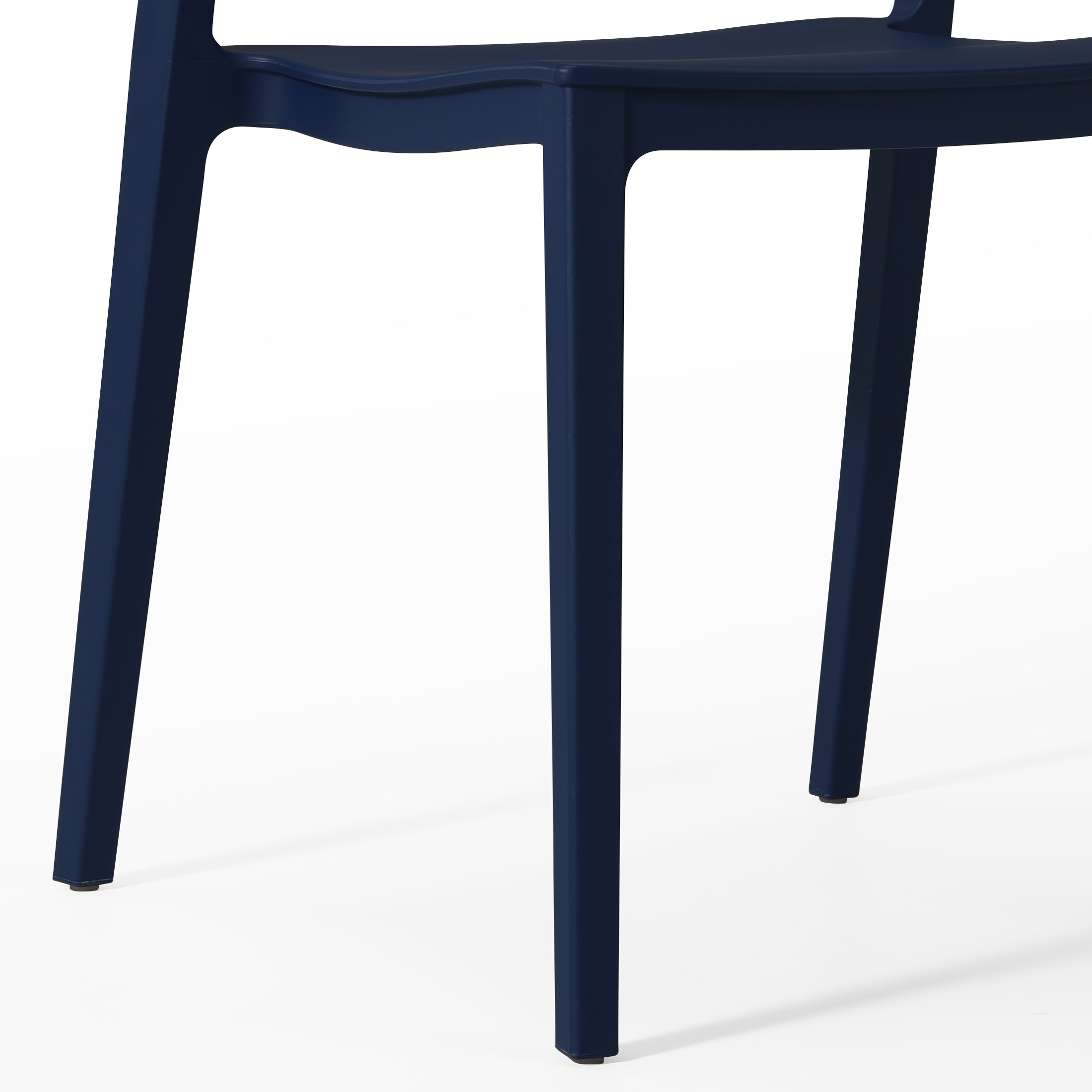 Patio Stacking Dining Side Chair (Set of 2)