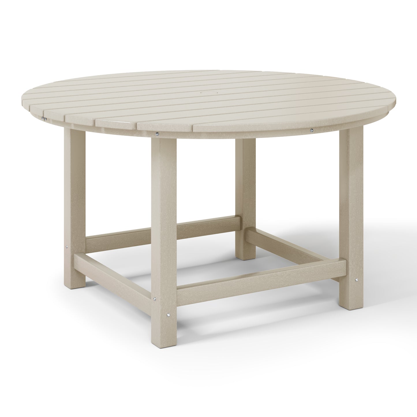 Tiny Terraces Kids' All-Weather Outdoor Round Dining Table (38" Wide)
