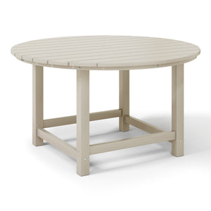 Tiny Terraces Kids' All-Weather Outdoor Round Dining Table (38" Wide)