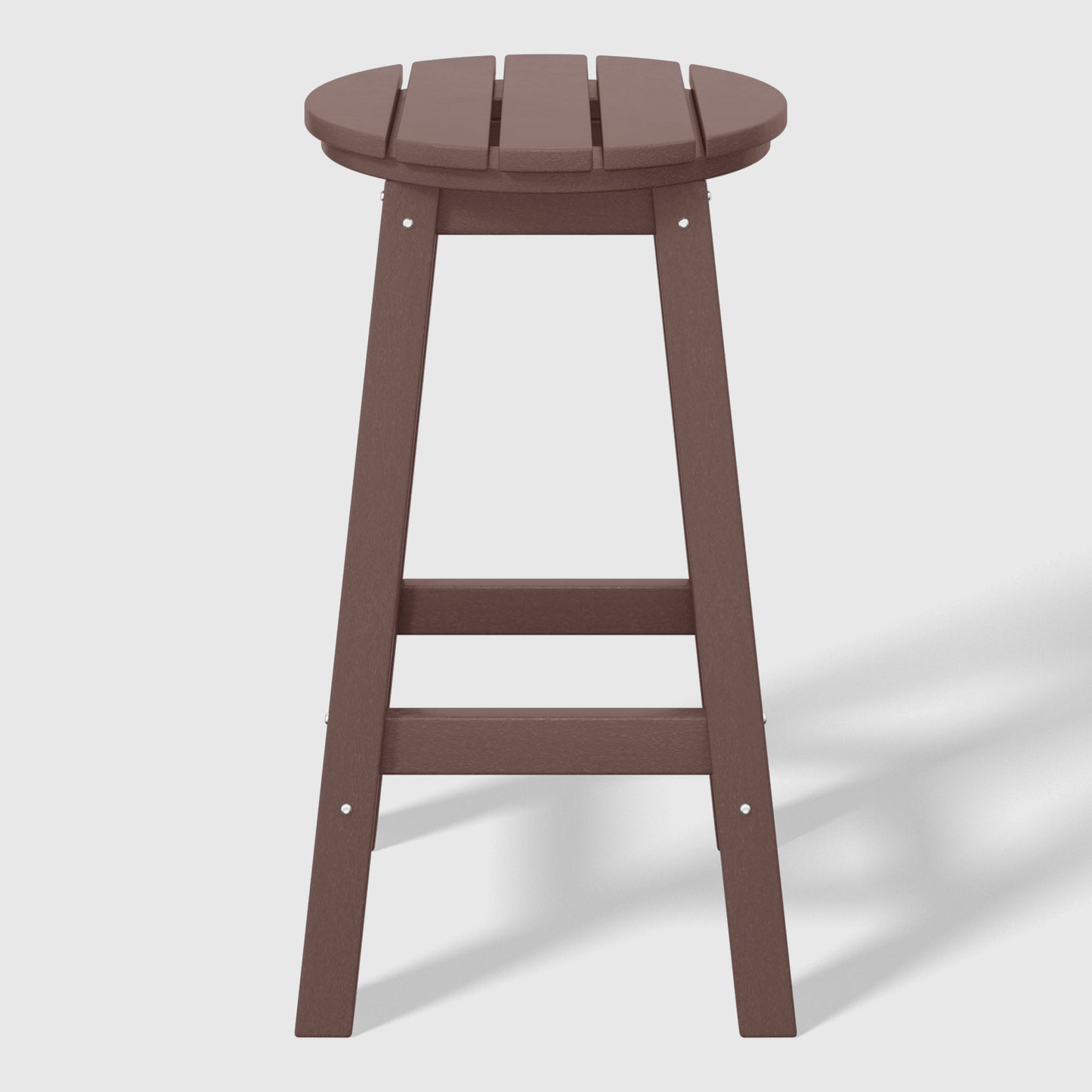 Stockholm All-Weather Outdoor Round Counter Stool (24" Height)