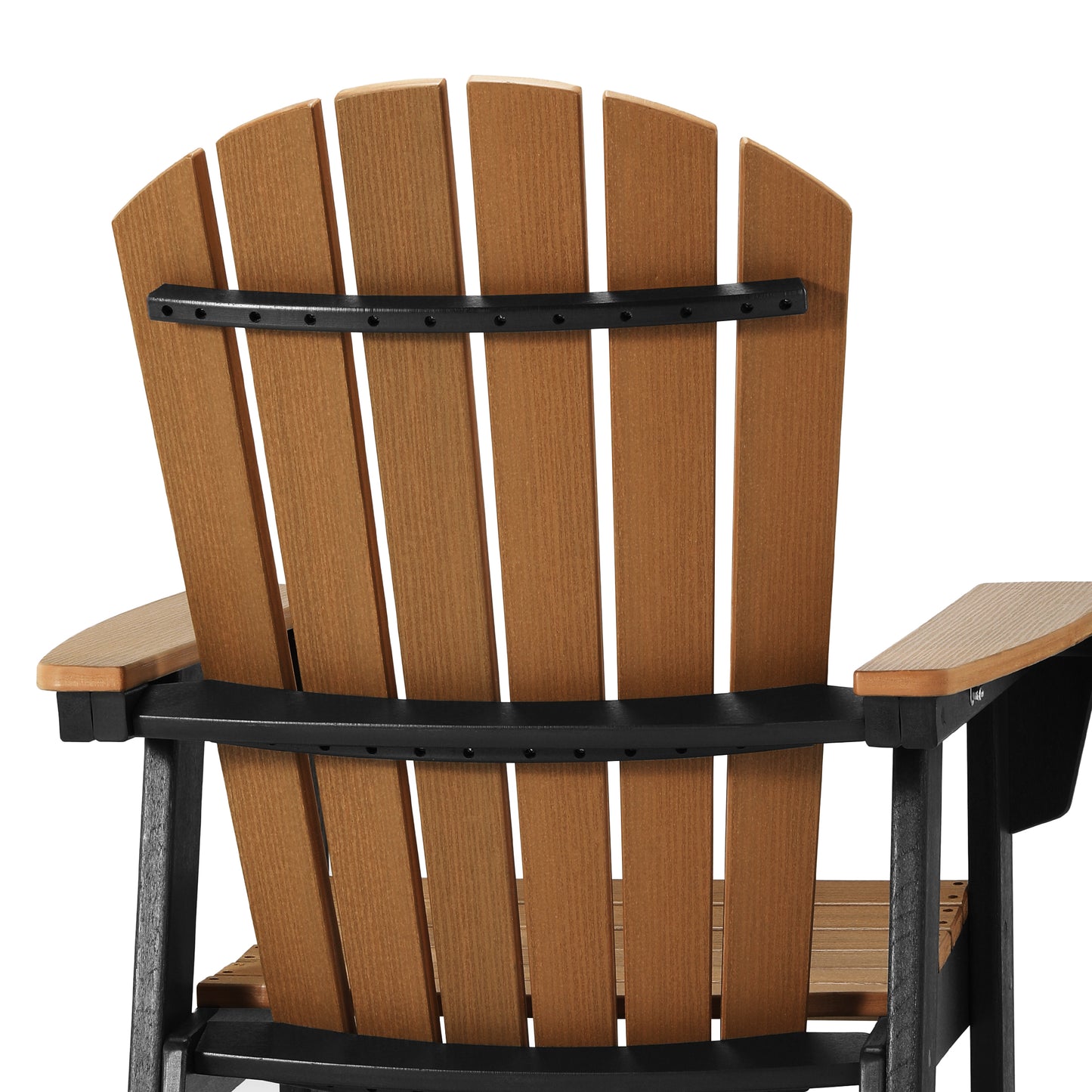 Heritage Ridge Adirondack Swivel Counter Chair With Cup Holder