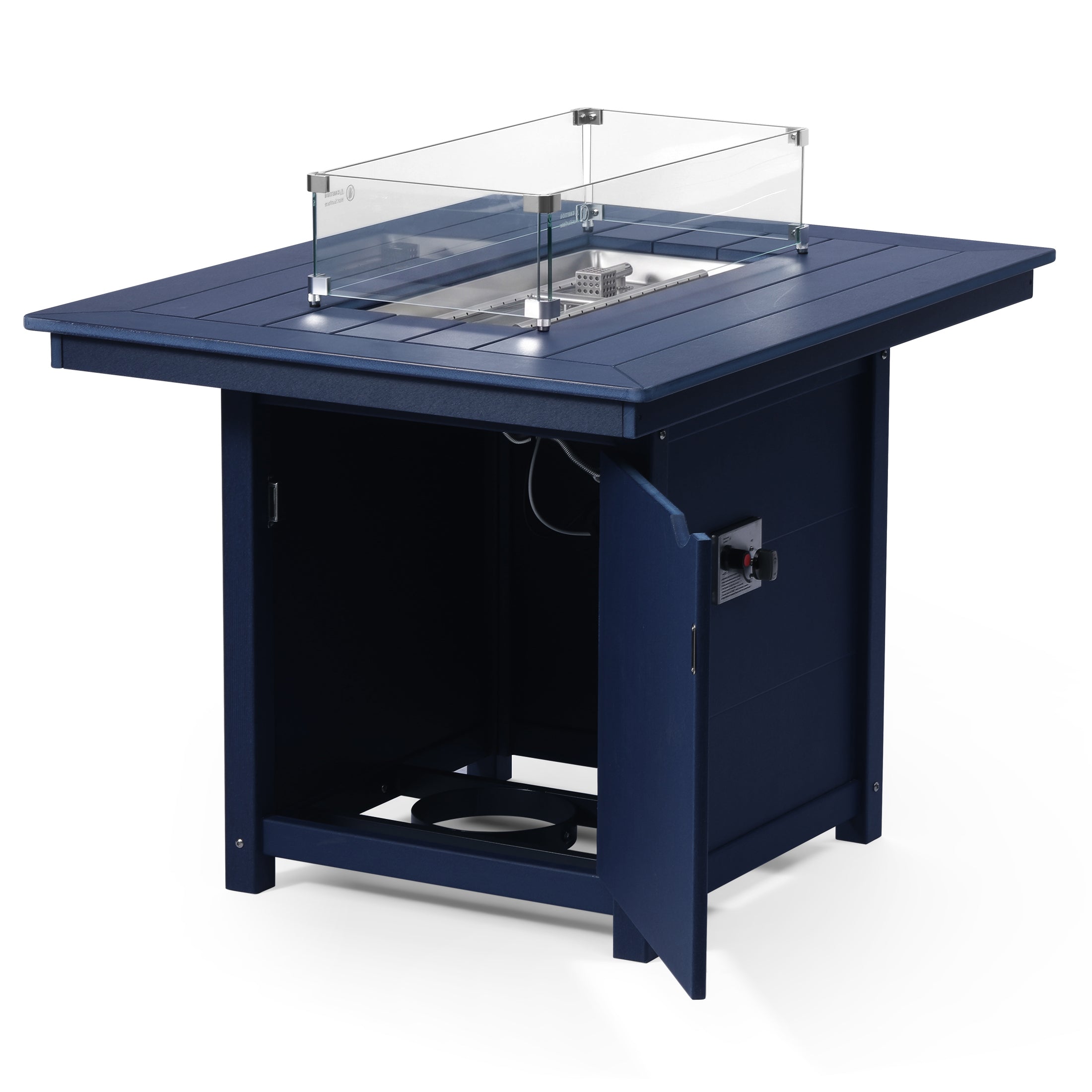 Sedona Rectangular 34" X 46" Dining Fire Pit Table
